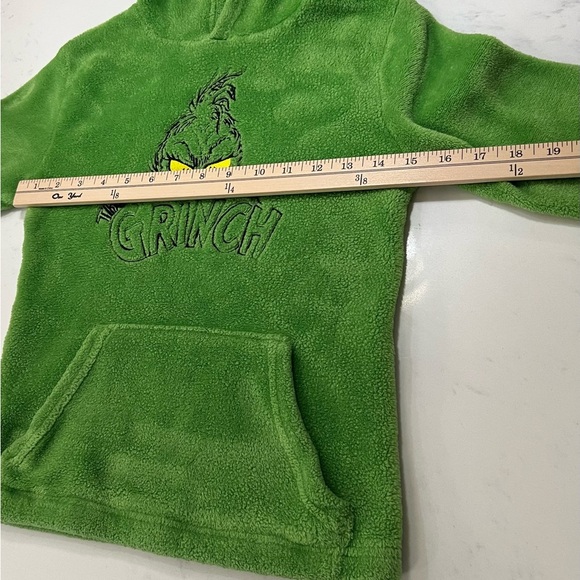 Cozy Green Grinch Kids Hoodie - Picture 4 of 8